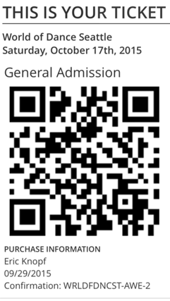 Tickets can be sent out from TicketSpice as mobile QR codes, with no need for printing