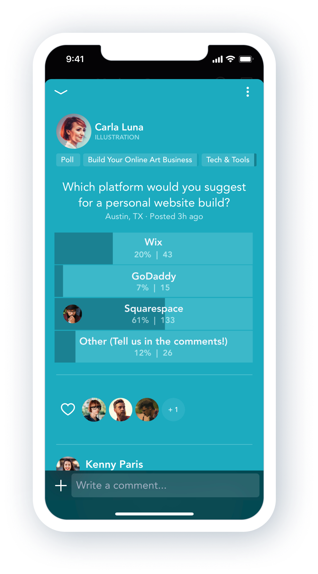 Mighty Networks Software - Polls & Questions are a built-in feature for Community and Business Plans and give you a quick and easy way to get members to engage consistently.
