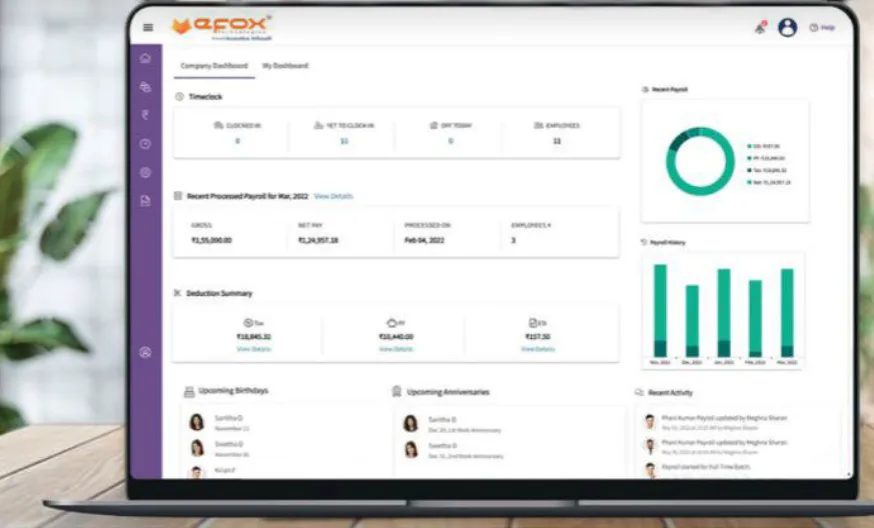 Efox-Payroll Pricing, Cost & Reviews - Capterra UK 2026