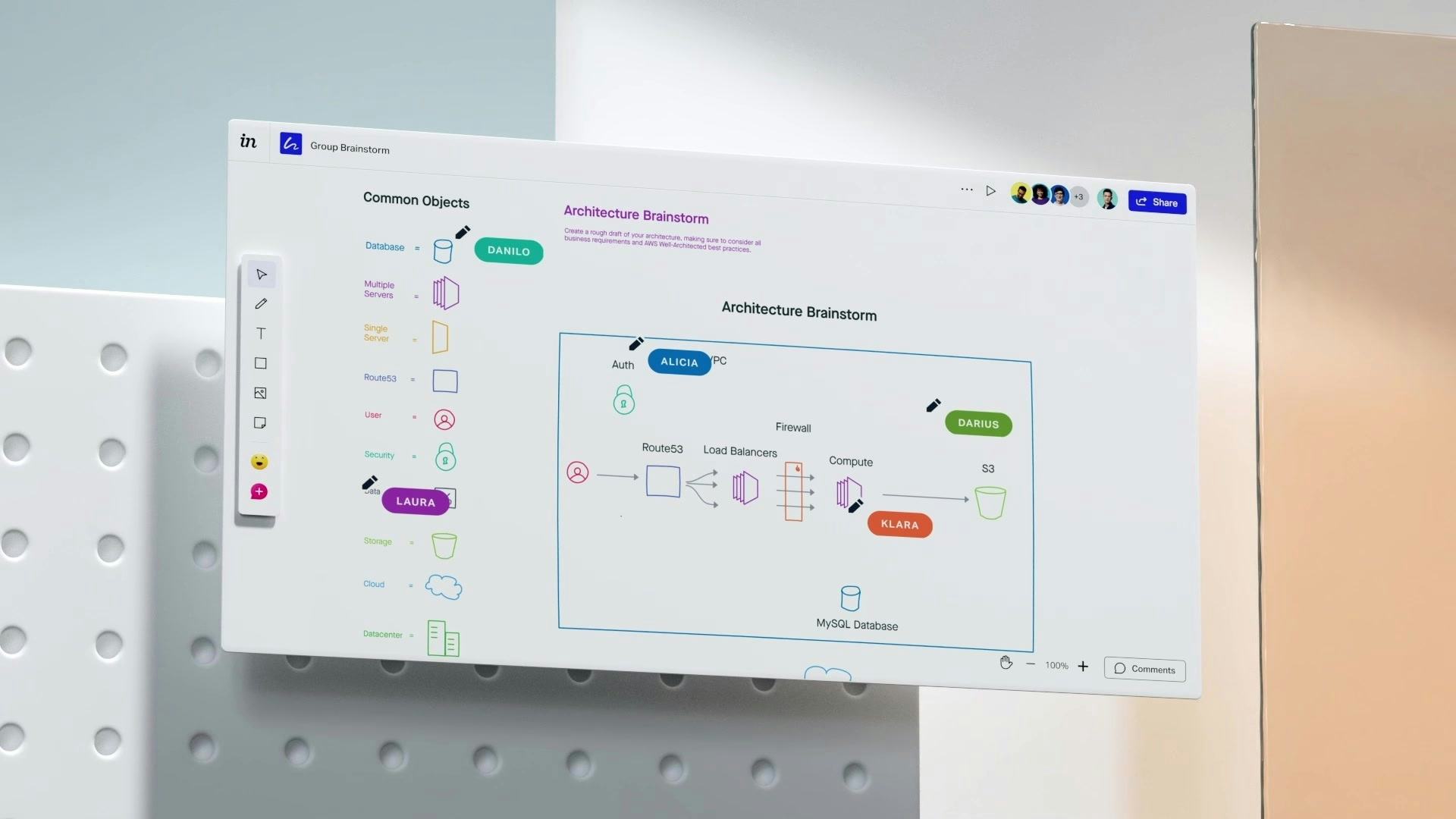 Freehand Software - Freehand by InVision - Brainstorming