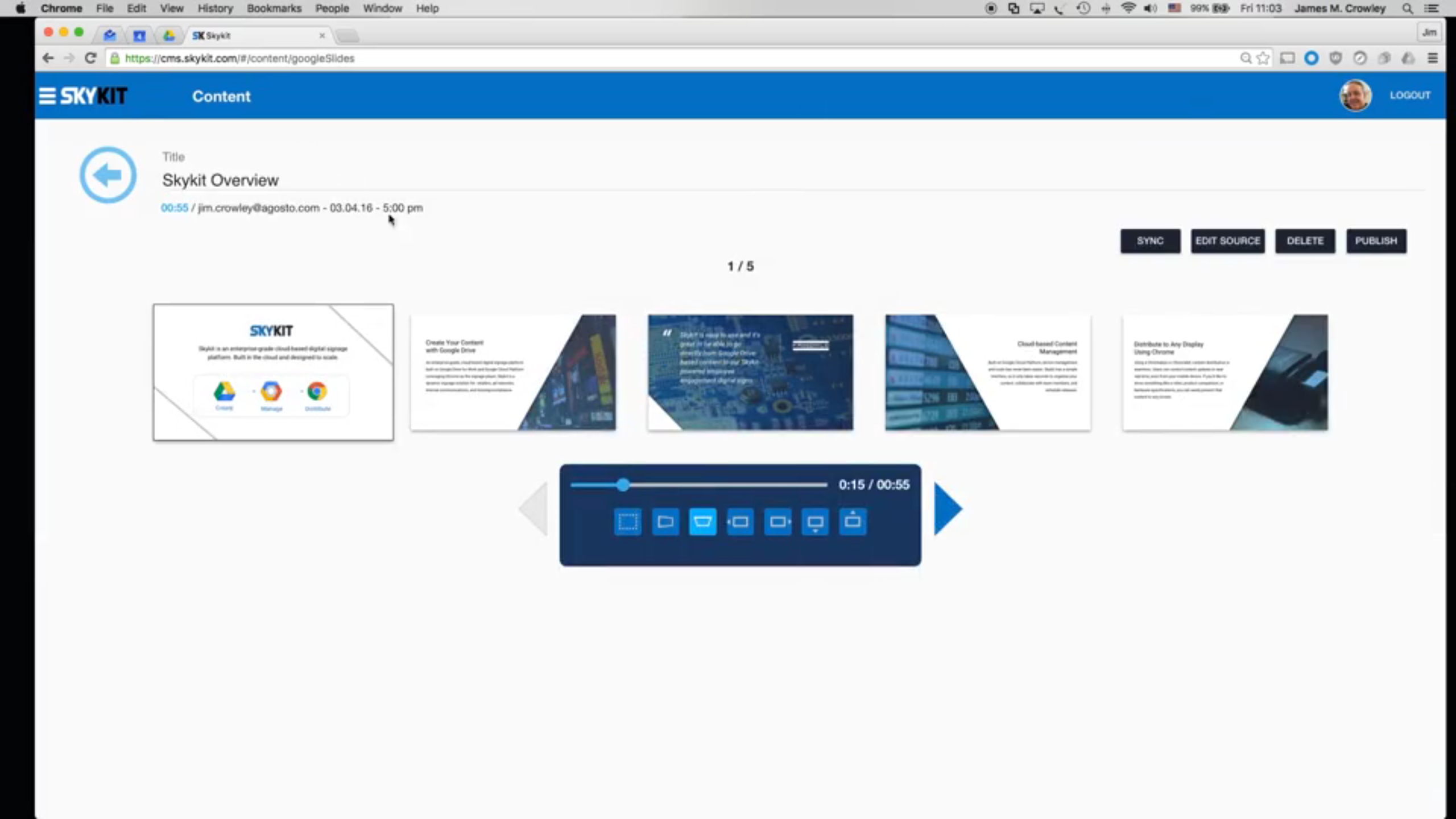 Skykit Logiciel - 3
