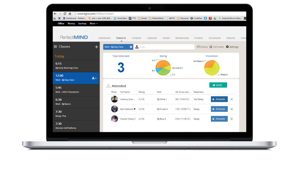 ChampionsWay Software - Increase your student retention rate with the intelligent ABC rating attendance-tracking system that proactively monitors cancellation indicators