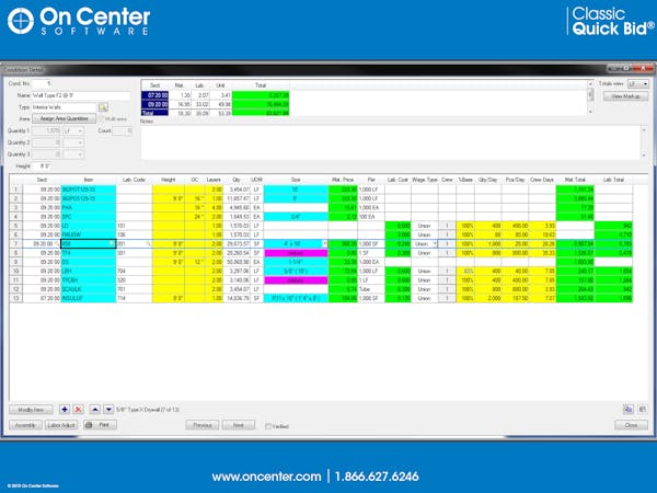 On-Screen Takeoff On-Screen Takeoff