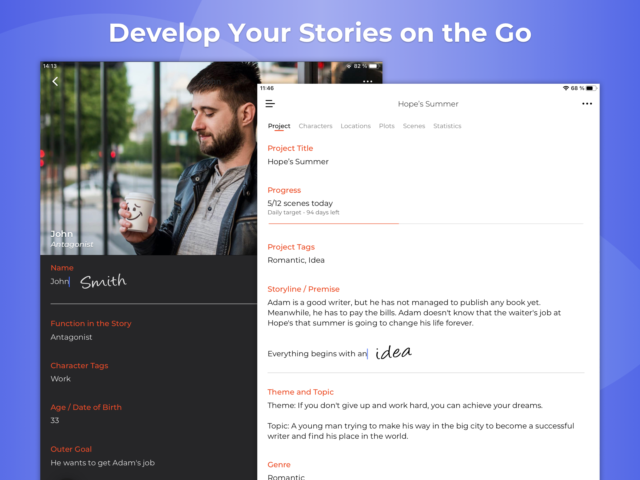 Plan your stories on the go with Story Planner