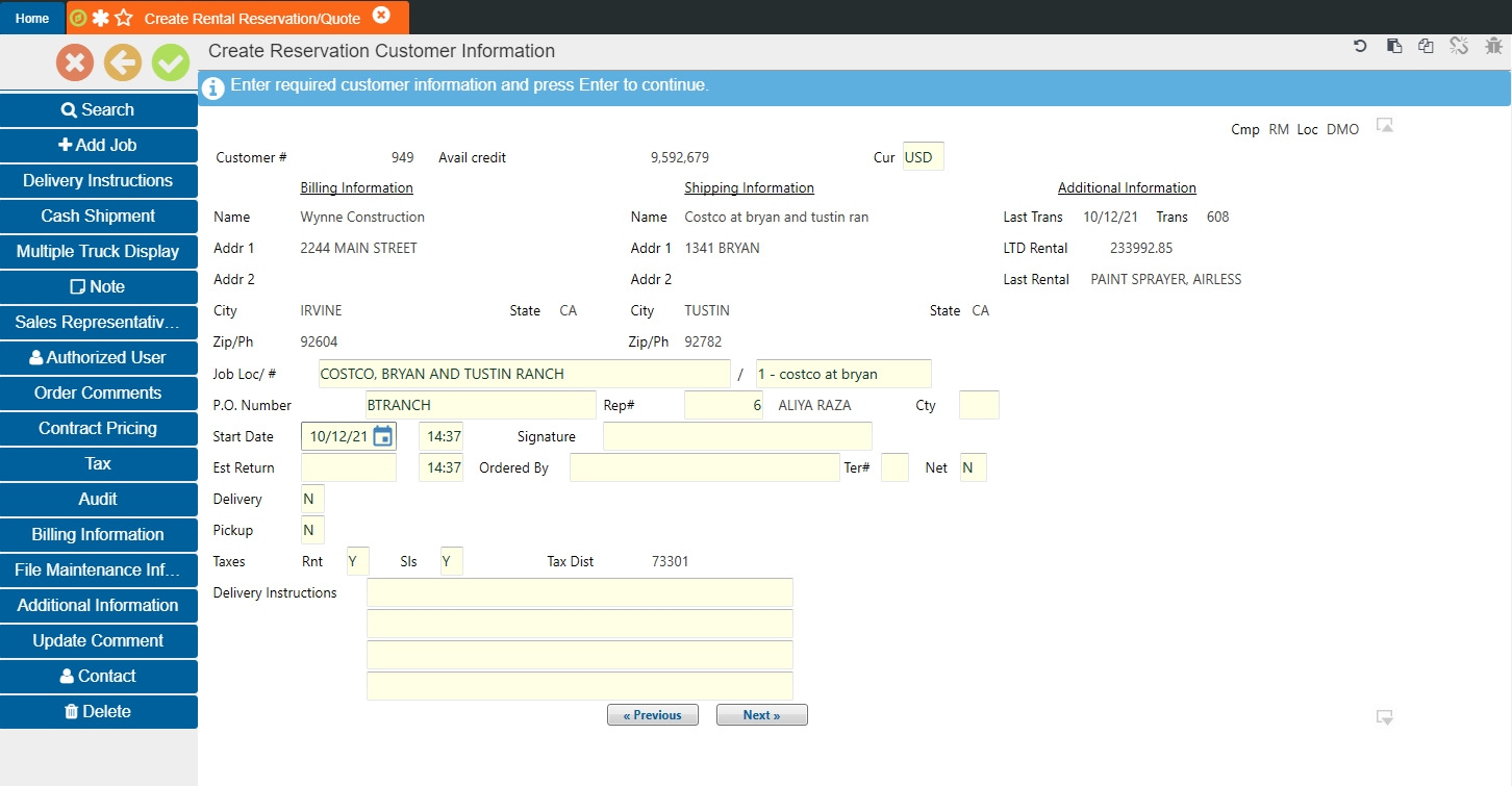 RentalMan Software - 4