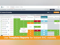 beSlick Software - Use 'Template Reports' for instant RAG visibility