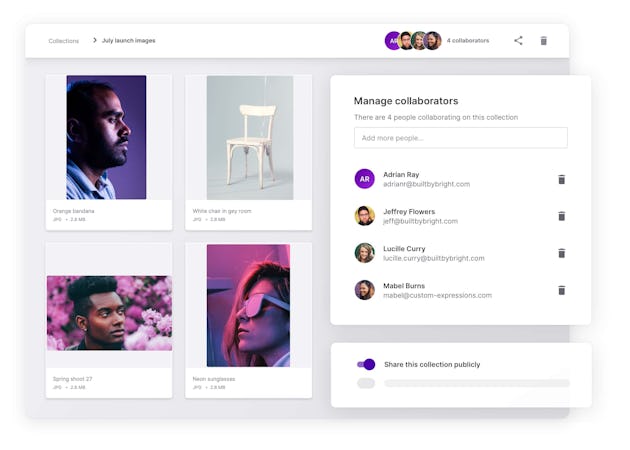 Dash screenshot: Collaborate with your team in real-time, whether you're in the office or working from home