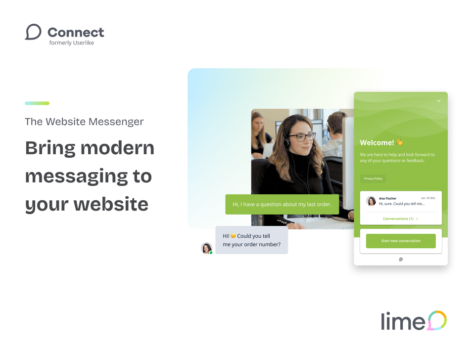 Lime Connect Software - The Website Messenger