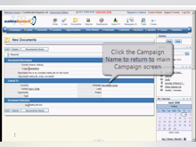 Salesboom CRM Suite Software - SalesBoom_CRM_CampaignScreen