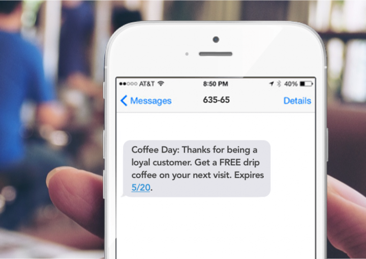 Target customers via SMS with text message marketing campaigns