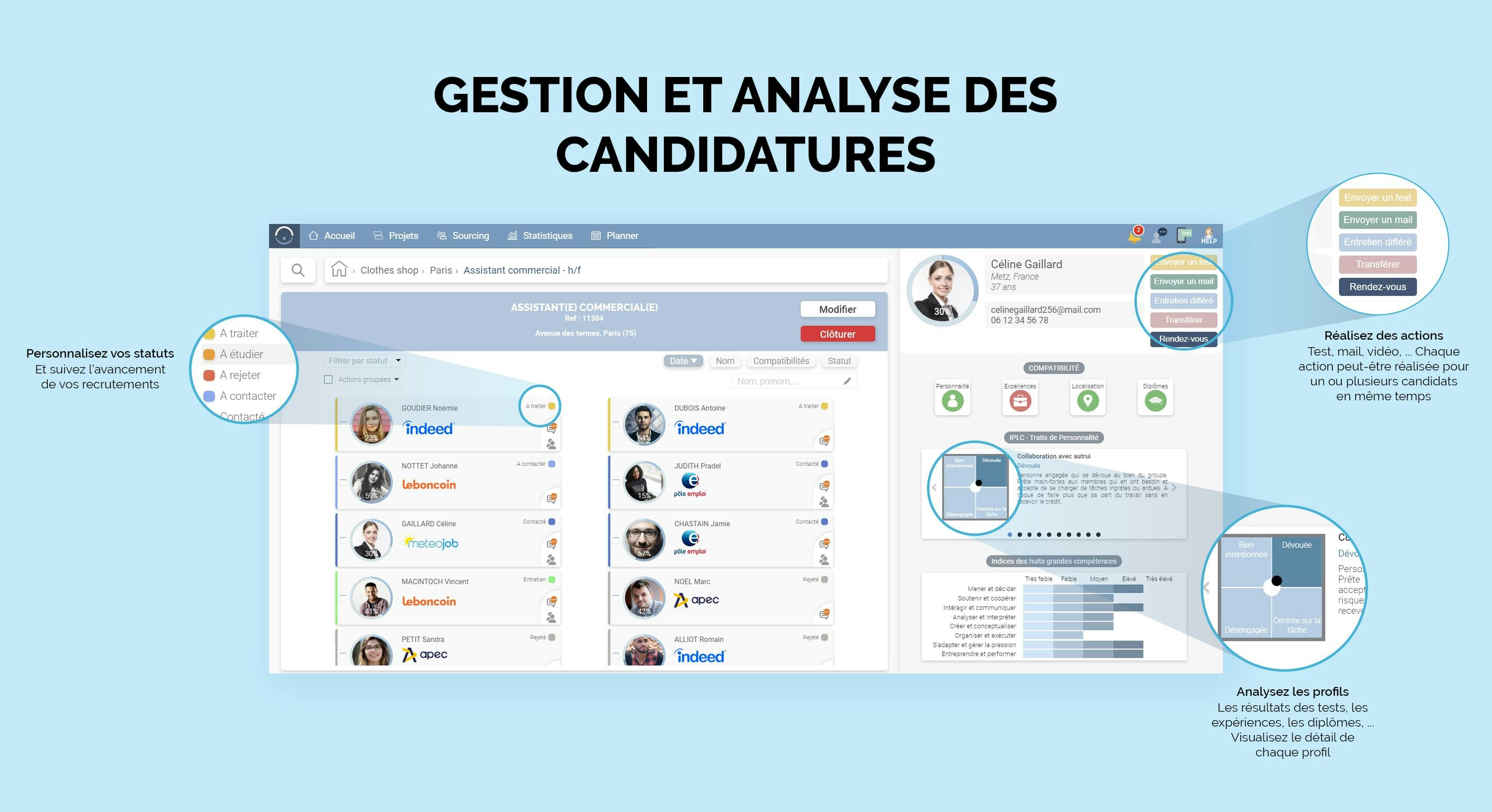 Softy Software - Analysez et gérez l'ensemble de vos candidatures