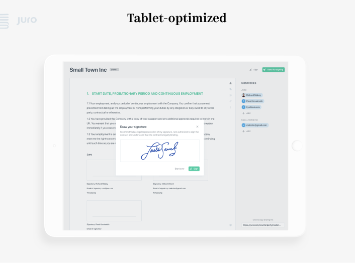 Optimized for Tablet