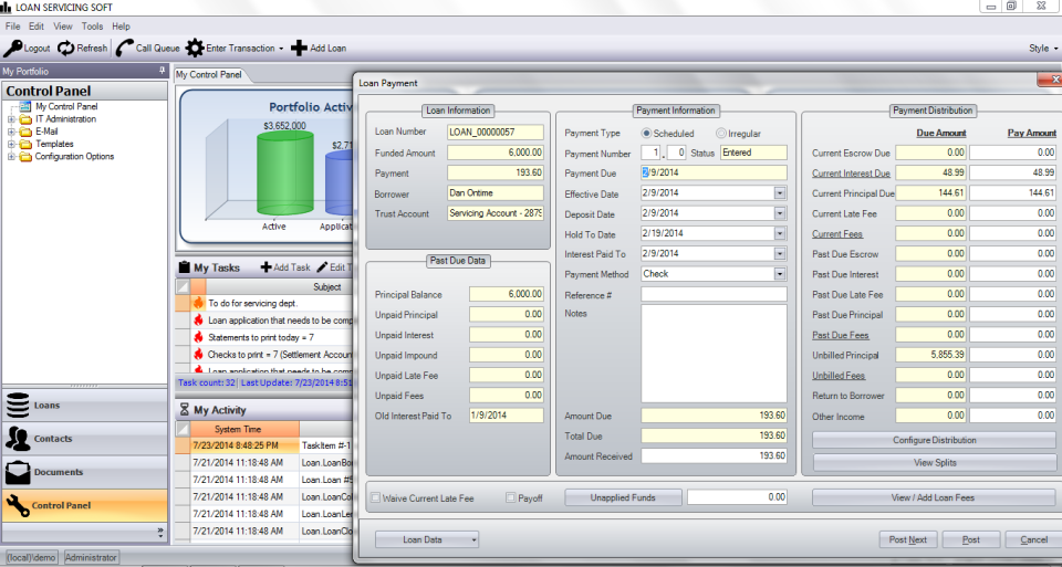 LOAN SERVICING SOFT Software - 4