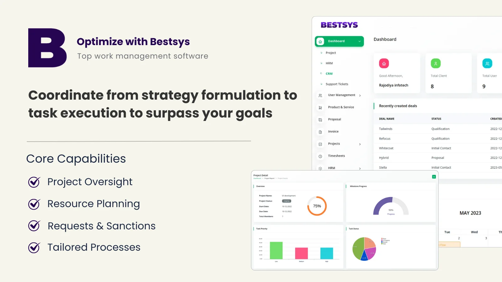 Bestsys screenshot: Product Overview