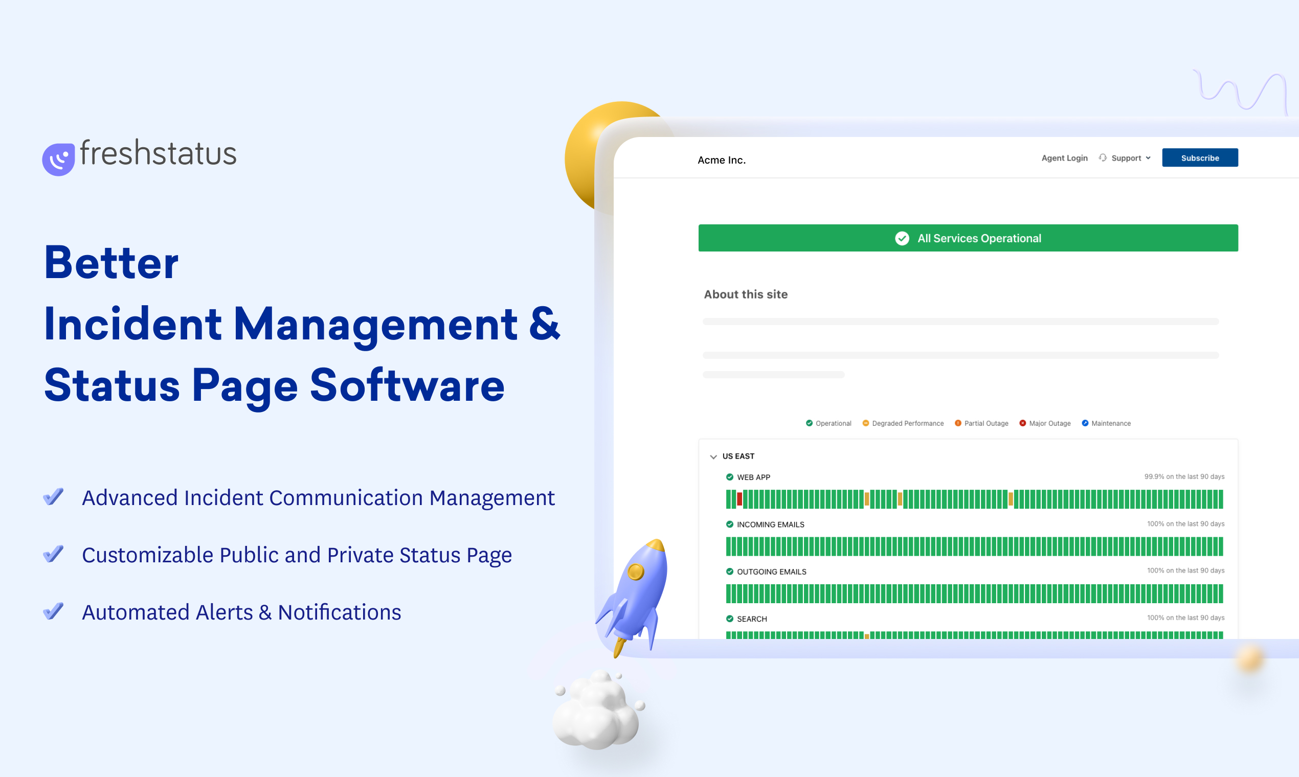 Better Incident Management & Status Page Software