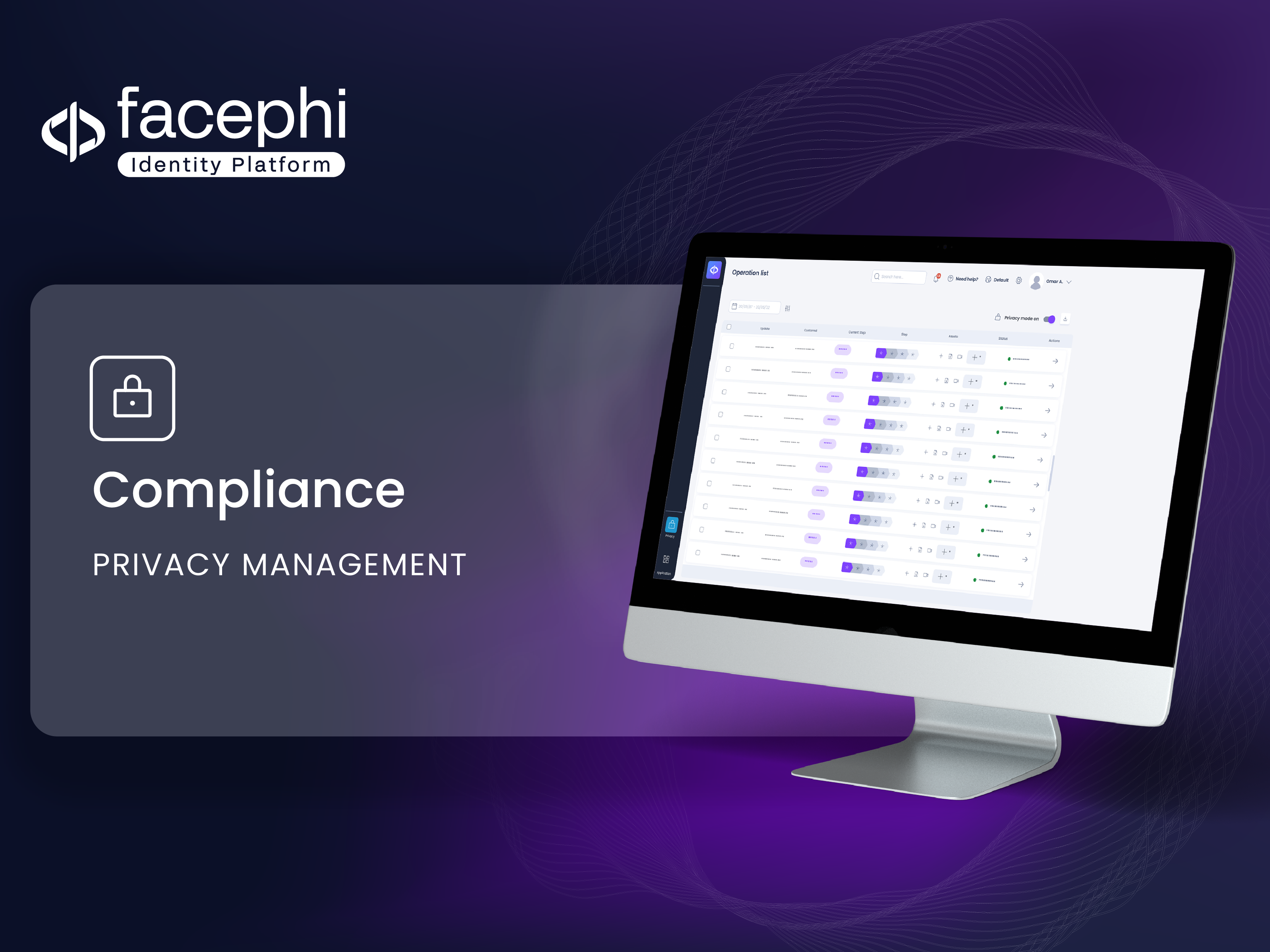 Facephi Identity Platform Software - Compliance