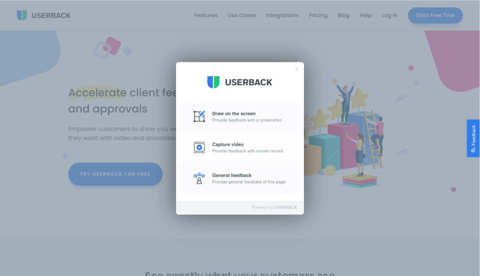 Userback Software - 1