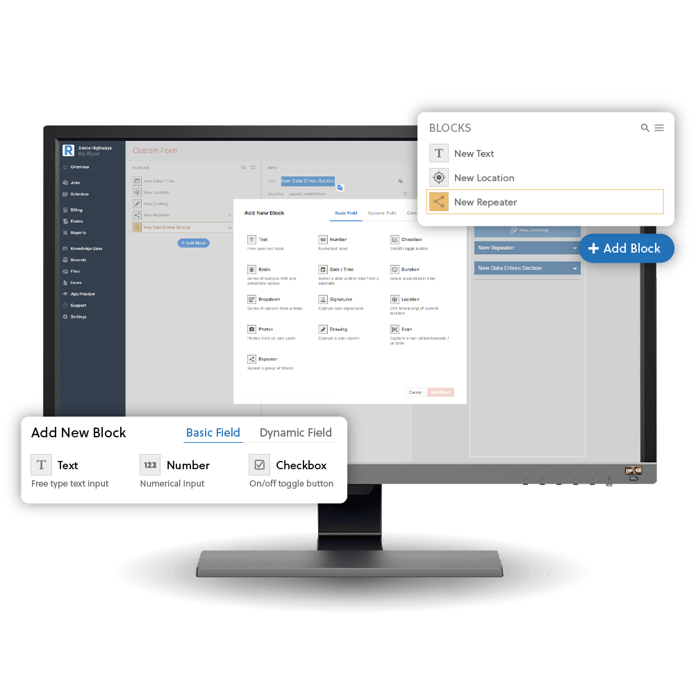 Re-flow Software - Build you own forms to regulatory standards while utilising all the power our forms provide. Enable automation and actions however you need to create the ultimate workflow process.