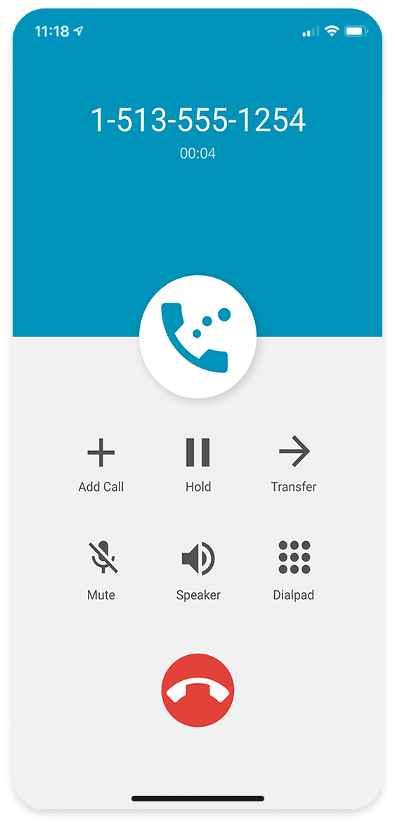 Organizations can utilize their existing VoIP network to make internal and, depending on the system, external calls via the Halo platform.