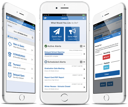 Swift911 screenshot: Swift911 emergency alerts