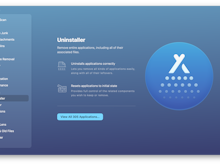 CleanMyMac X Software - Uninstaller