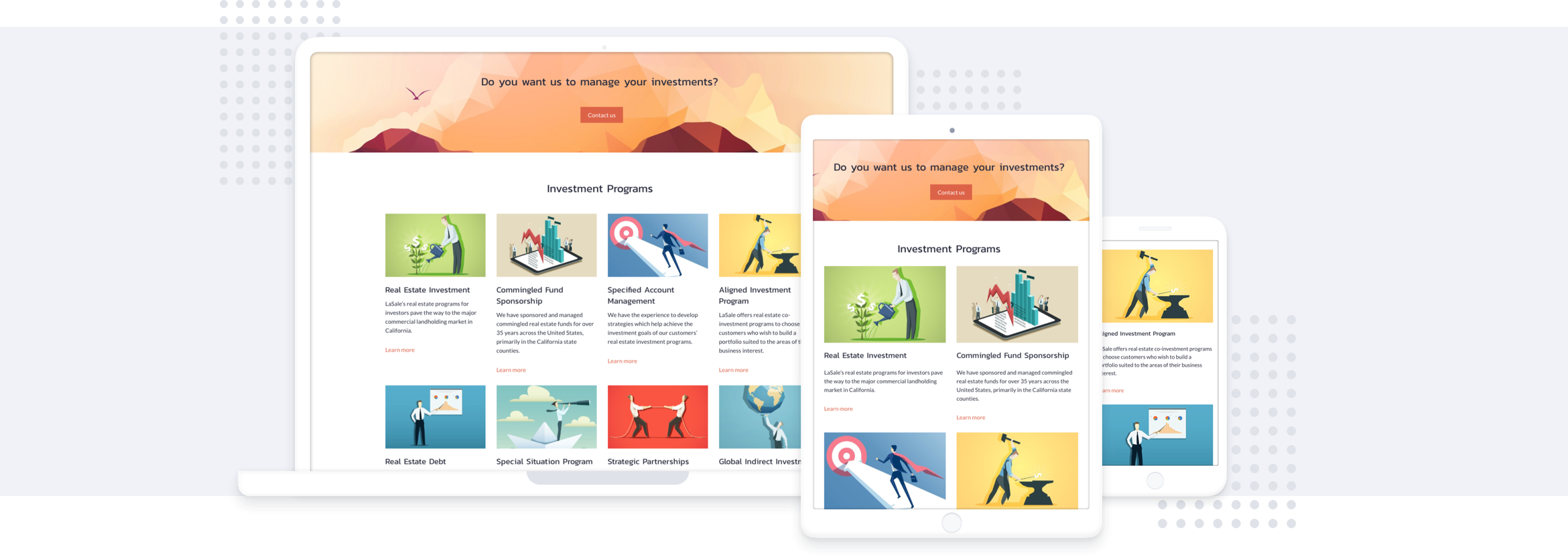 Weblium Software - The mobile responsive system provided by AI Design Supervisor makes your websites look great on every device and screen size