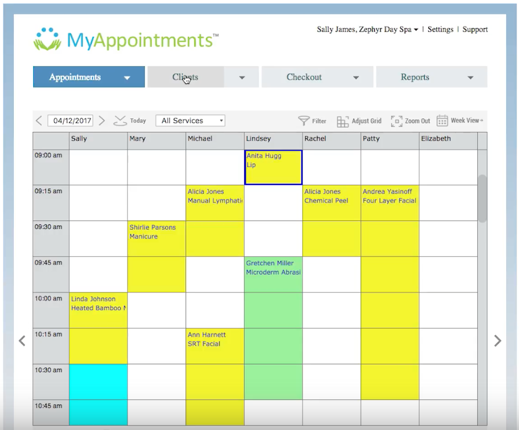 MyAppointments