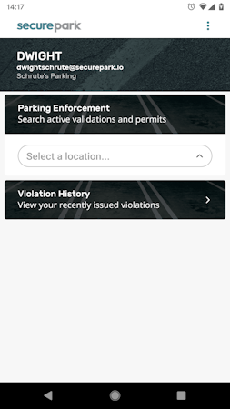SecurePark screenshot