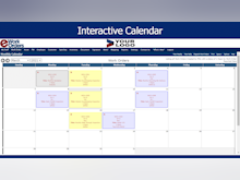 eWorkOrders CMMS Software - Interactive Calendar