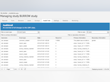 Castor EDC Software - A full audit trail is generated for all changes made in Castor EDC