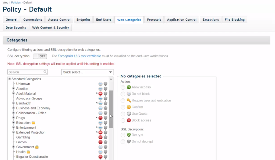 Forcepoint Web Security Software - 1