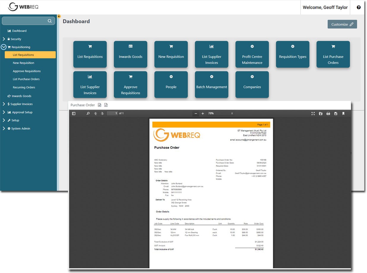 WebReq Logiciel - 1