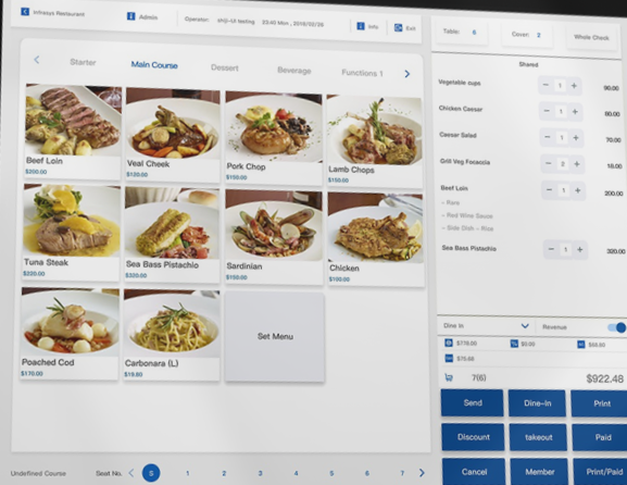 Infrasys Cloud order management
