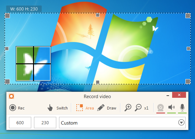 Icecream Screen Recorder Software - 3
