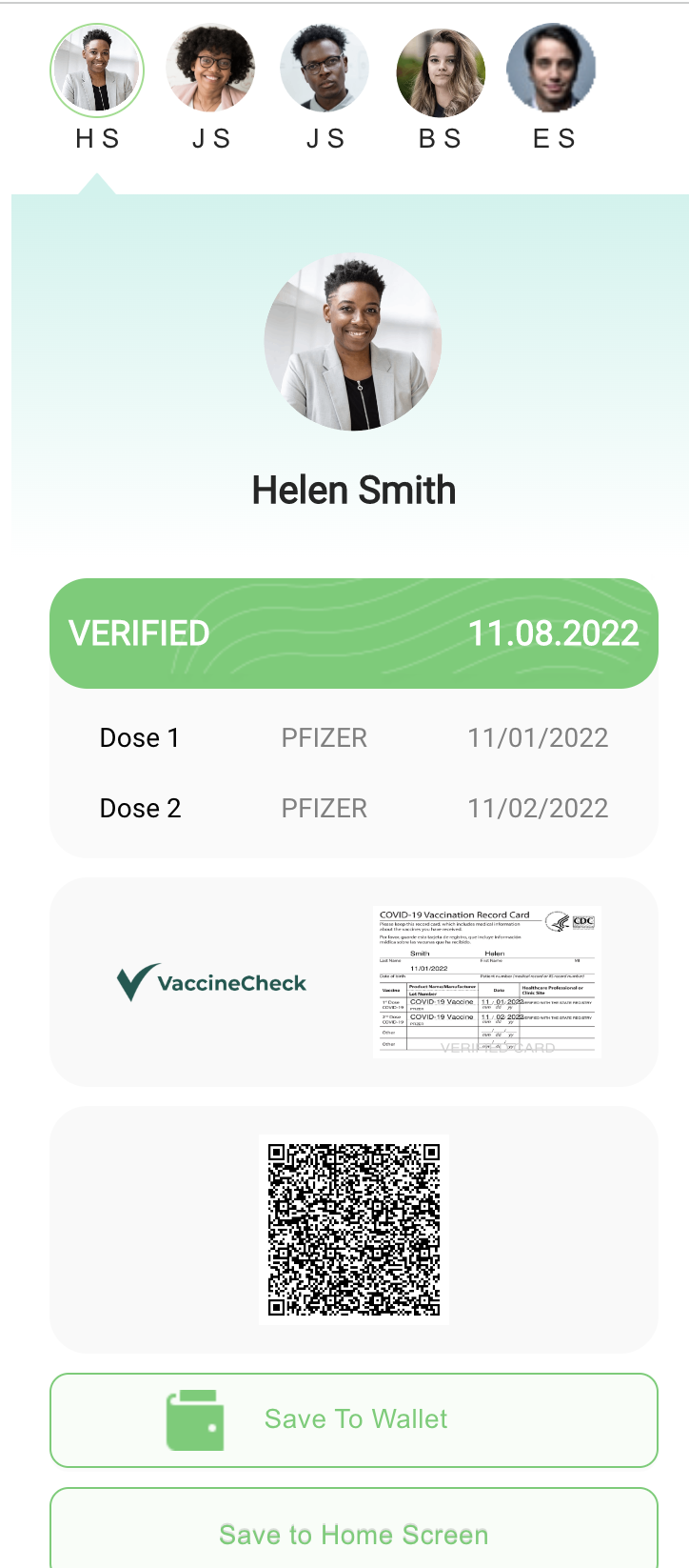 VaccineCheck Digital Health Pass Software - 1