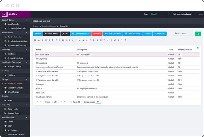 AlertFind Software - 3