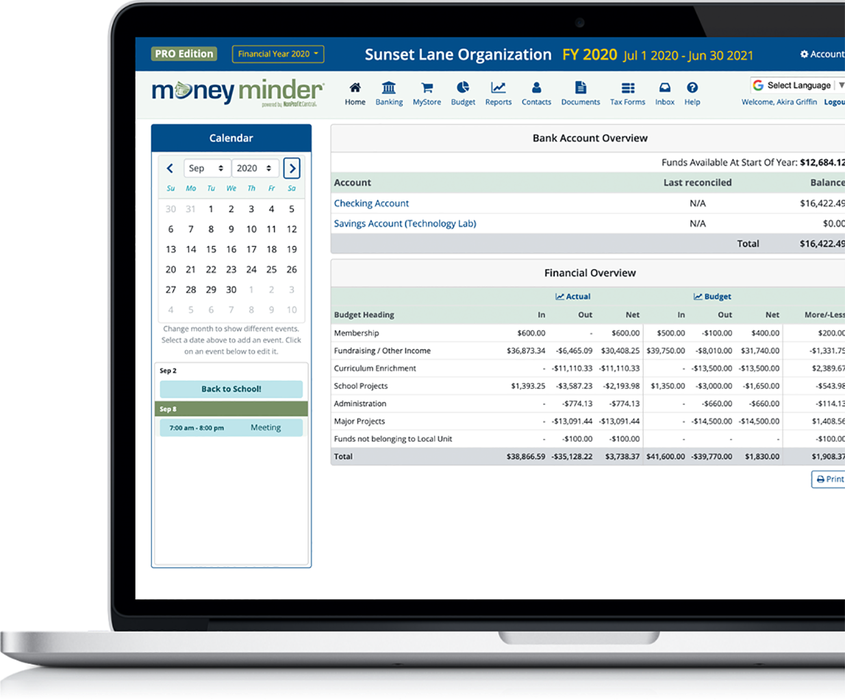 MoneyMinder Software - 1