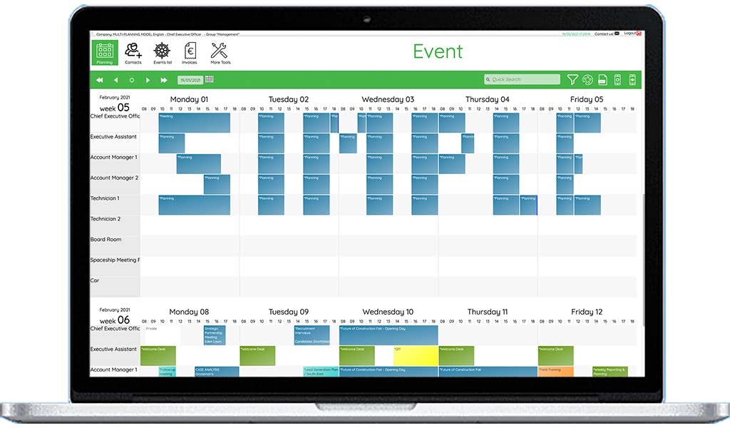 Multi-Planning Software - Crystal-clear Planning Views