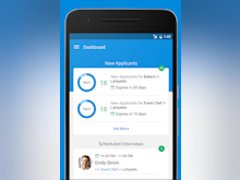 Harri Software - Users can manage applicants and track scheduled interviews on the go, via mobile devices