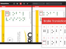 GlobalVision Software - Digitally verify Braille with GlobalVision's Braille translator software
