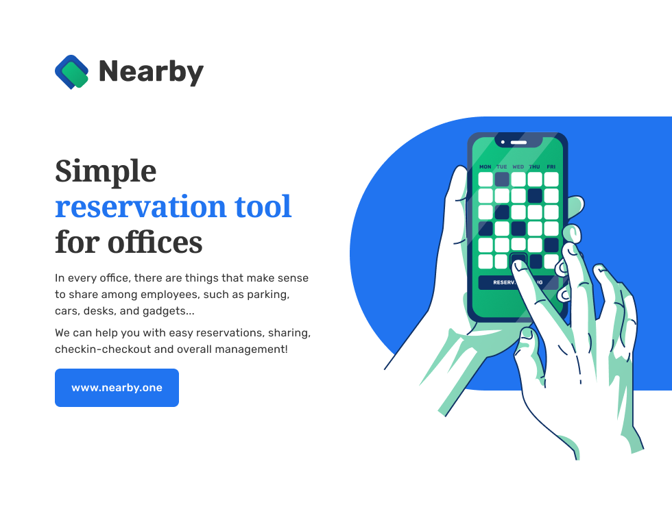 Simple reservation tool for offices