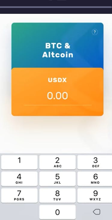 Usdx Wallet