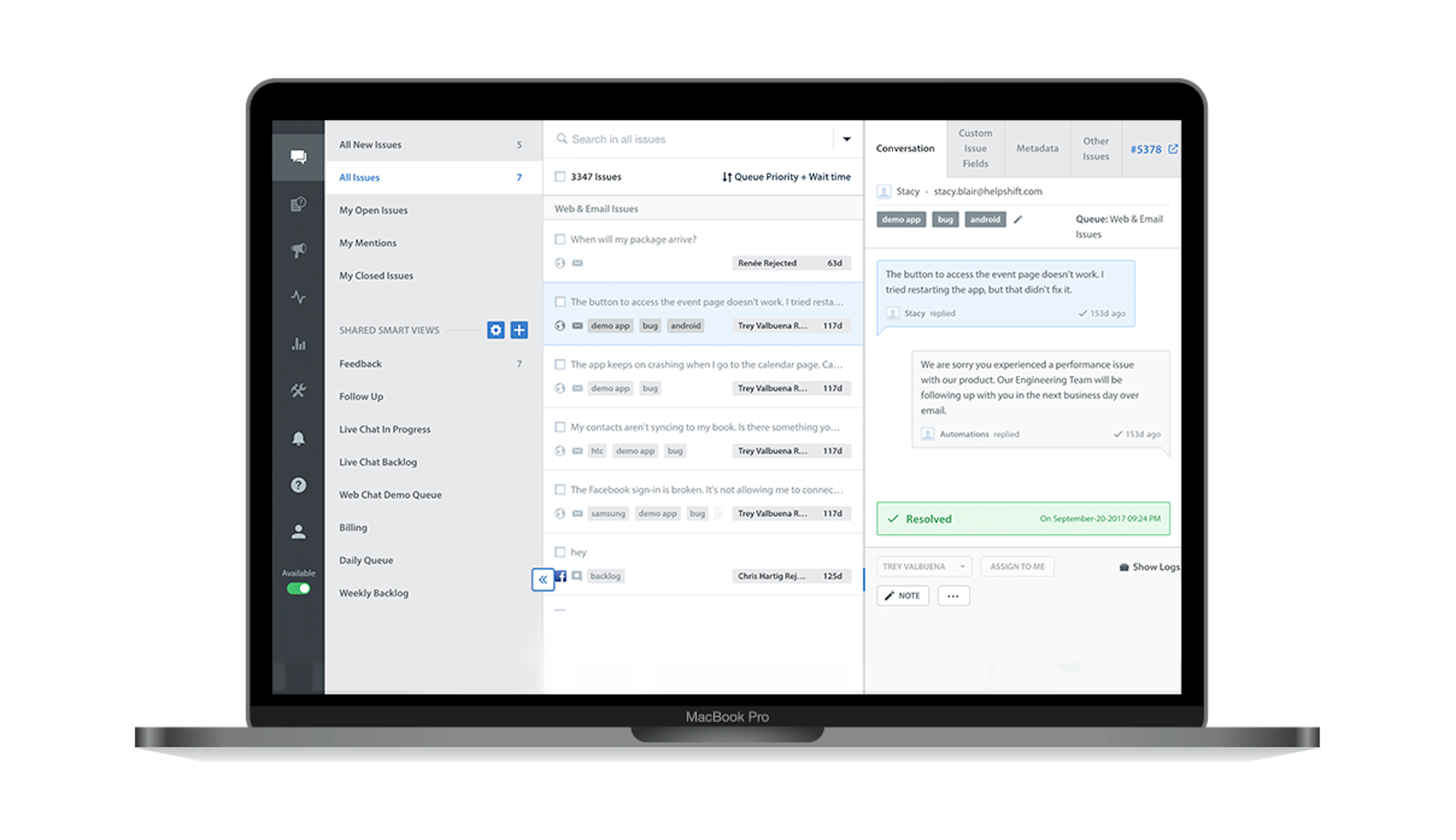 Helpshift Helpshift Pricing, Features, Reviews & Alternatives | GetApp