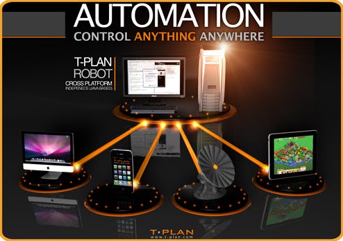 T-Plan Software - Test Automation & Robotic Process Automation (RPA) across multi industry sectors. GUI automation simulates human interaction with the system or process. Save time, effort and resource and ultimately cost with our low code / no code automation solution.