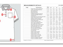 TPCS Software - Tech pack :  Image Annotation and measurement details