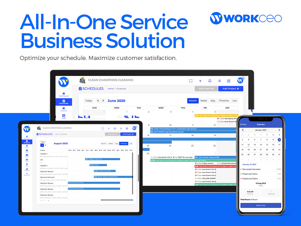 All-In-One Service Business Solution