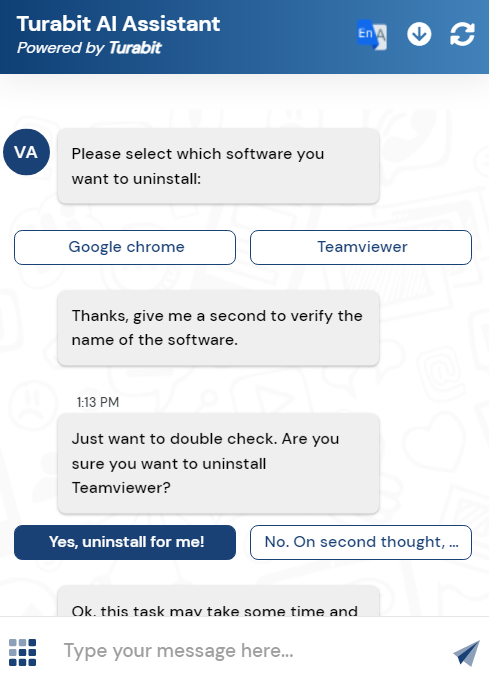 Tuva IT screenshot: Tuva IT