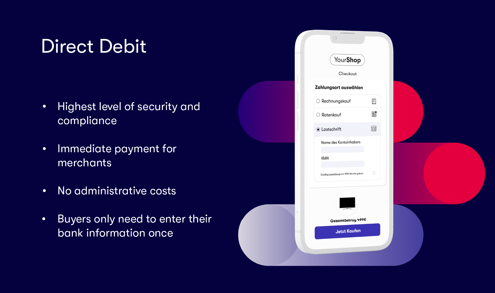 Direct Debit with Ratepay