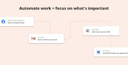 Automate your work and save time to focus on what's important