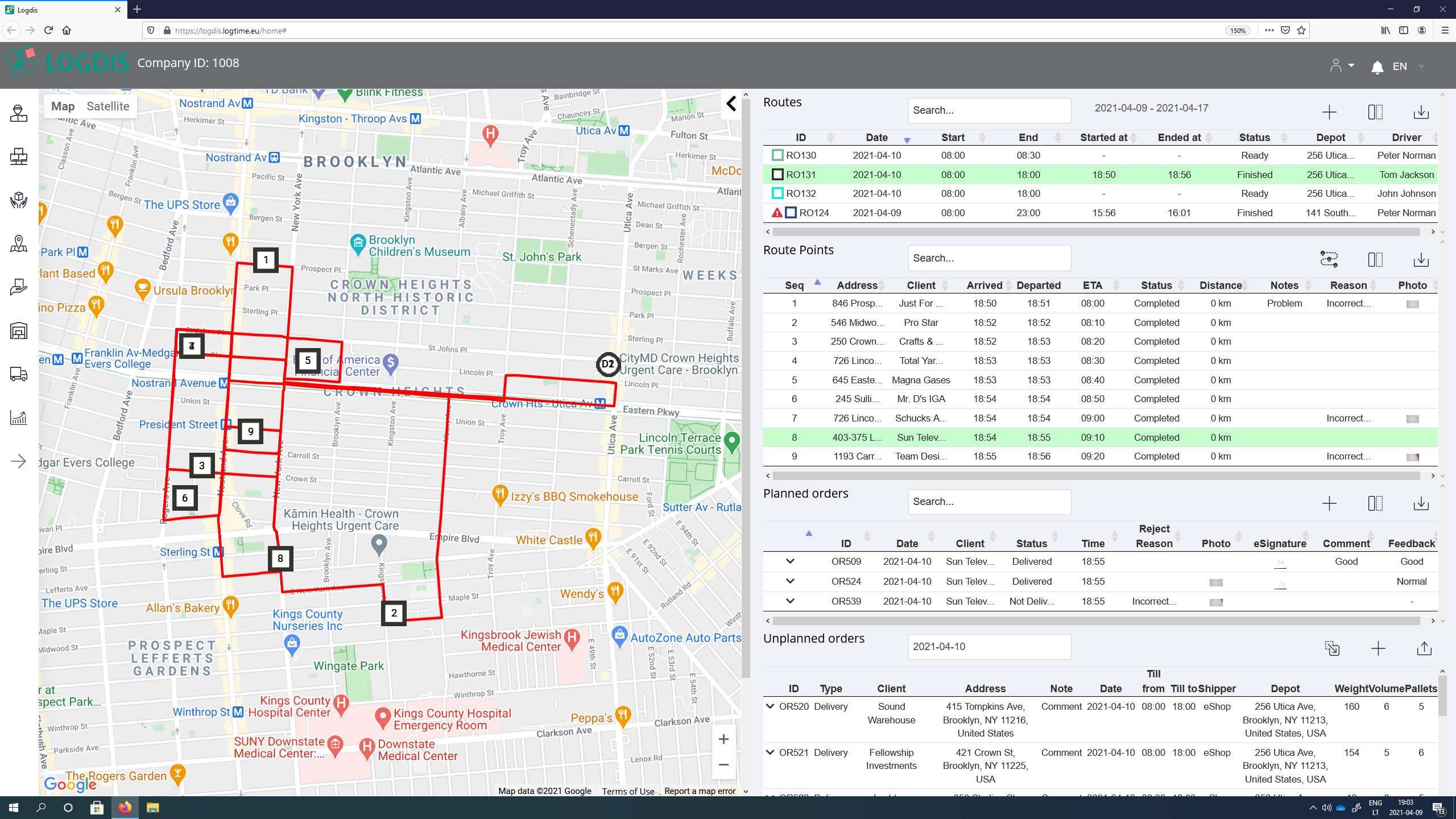 Automated route planning & optimisation anywhere, anytime